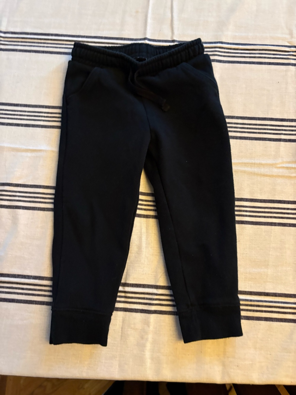 Cat & Jack Black Cozy Knit Jogger Pants
